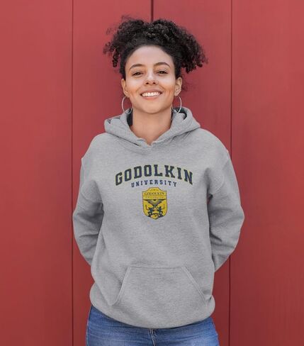 Ripple Junction Gen V Men’s Pullover Hooded Sweatshirt Godolkin University Hero Training School Logo Officially Licensed in Saudi Arabia