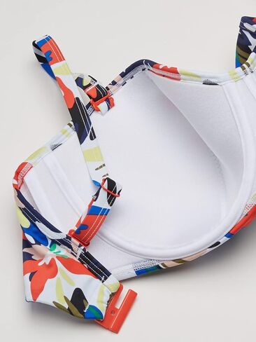 Panache Women's Standard Anya Riva Print Twist Bandeau Bikini Top in Saudi Arabia