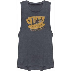 Gilmore Girls Women's Lukes Diner Distressed Festival Muscle