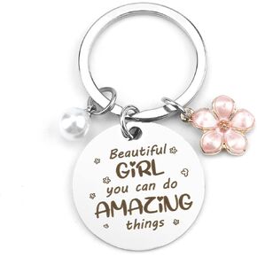 Inspirational Gifts for Girl Inspirational Keychain Sister Gifts Encouragement Gifts for Teenage Girls sister presents