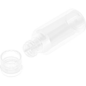 110 Pack 1oz Clear Plastic Empty Bottles, Plastic Travel Bottle with Flip Cap, Portable Refillable Containers for Shampoo, Lotion, Liquid Body Soap, Cream, Toner and Other Liquids