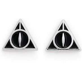 Official Harry Potter Deathly Hallows Stud Earrings WES0054