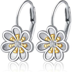 S925 Sterling Silver Dangle Drop Stud Earrings,Celtic Knot Tree of Life Drop Earrings for Women Teen