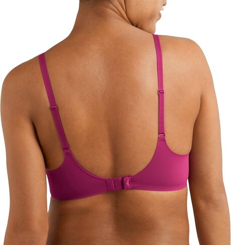 Maidenform Women's One Fab Fit Wireless Demi Bra, Lightly Lined, Convertible Straps (Retired Colors) in Saudi Arabia