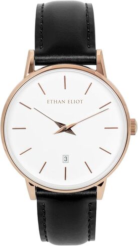 Ethan Eliot Classic Mens Watches, Womens Watches, 38mm Watches for Men and Watches for Women with Date, 5ATM Water Resistant in Saudi Arabia