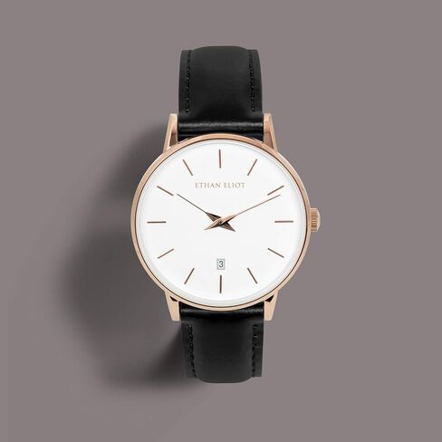 Ethan Eliot Classic Mens Watches, Womens Watches, 38mm Watches for Men and Watches for Women with Date, 5ATM Water Resistant in Saudi Arabia