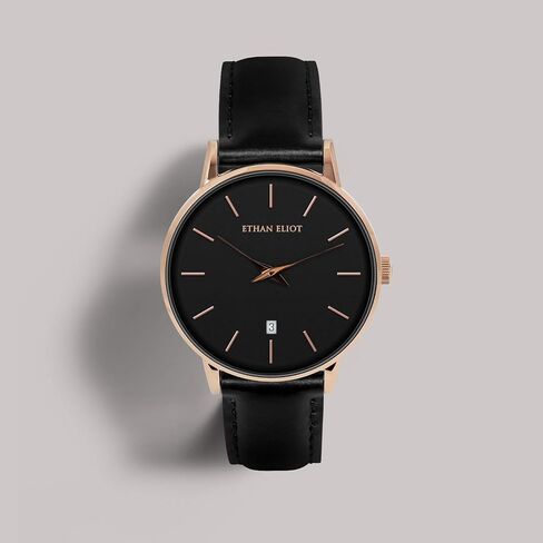 Ethan Eliot Classic Mens Watches, Womens Watches, 38mm Watches for Men and Watches for Women with Date, 5ATM Water Resistant in Saudi Arabia