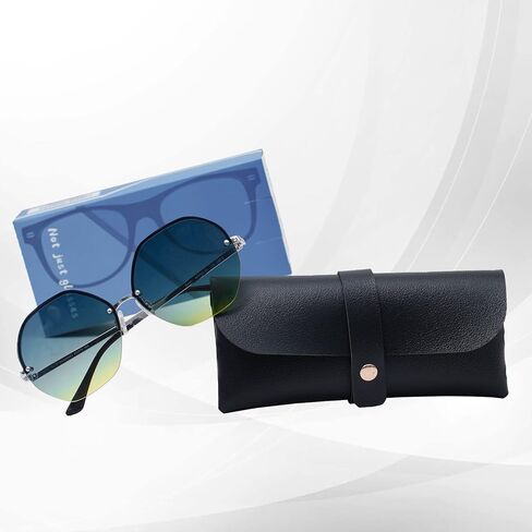 Yaserra Classic Polygon Sunglasses for Women Men, Trendy Gradient lens Metal Frame Shades UV400 Protection in Saudi Arabia