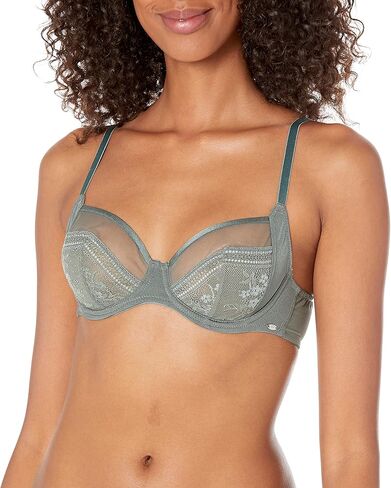 Pretty Polly Women's Botanical Lace Underwired Balconette Bra in Saudi Arabia