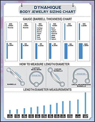 حلقة بزر علوي لأسفل البطن مطلي بالروديوم من ديناميك مع صليب ملون مينا سوداء in Kuwait