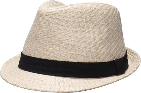 Levi's Men's Lightweight Straw Fedora Panama Hat in Saudi Arabia