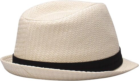 Levi's Men's Lightweight Straw Fedora Panama Hat in Saudi Arabia