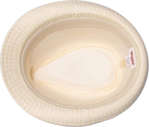 Levi's Men's Lightweight Straw Fedora Panama Hat in Saudi Arabia