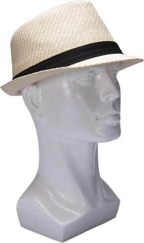 Levi's Men's Lightweight Straw Fedora Panama Hat in Saudi Arabia