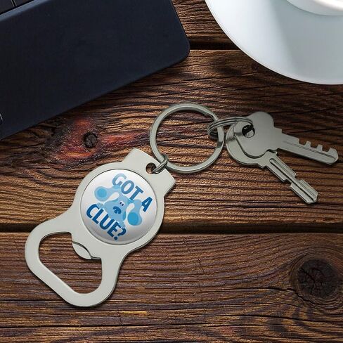 Graphics and More Blue's Clues Got a Clue Keychain with Bottle Cap Opener in Saudi Arabia