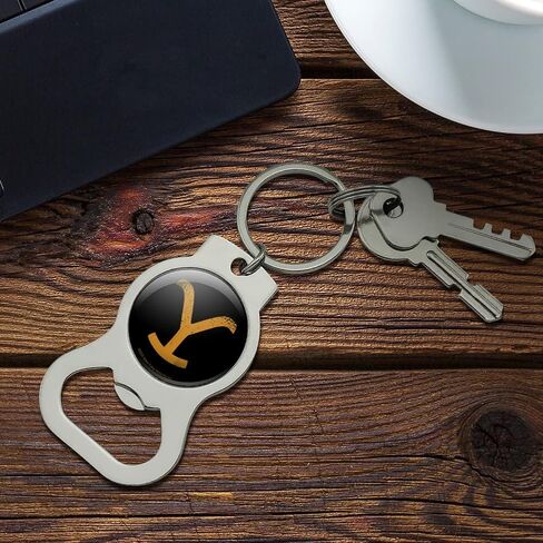 Graphics and More Yellowstone TV Show Brand Keychain with Bottle Cap Opener in Saudi Arabia
