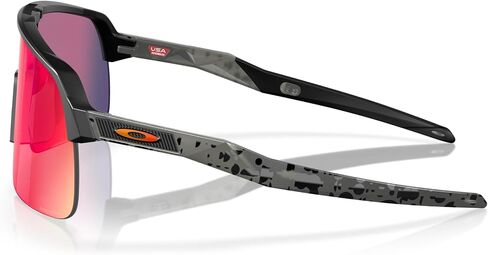 اوكلي نظارة شمسية سوترو لايت مستطيلة الشكل للرجال OO9463 بلون اسود غير لامع بريزم رود، 39 ملم، اسود غير لامع/ بريزم رود، 39 ملم in Kuwait