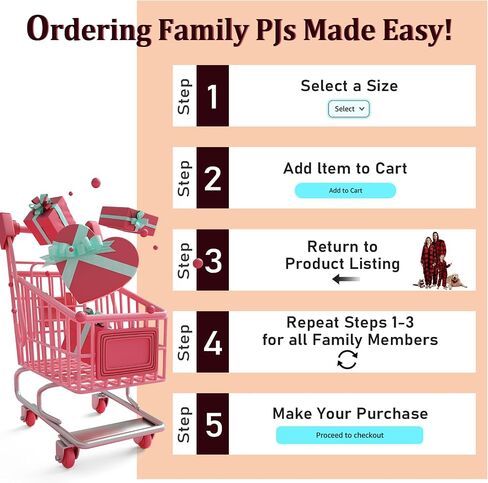 Family Christmas Pajamas Matching Set,2023 One-Piece Buffalo Plaid Flannel Navideñas Familiares Pjs(Women X-Large) in Saudi Arabia