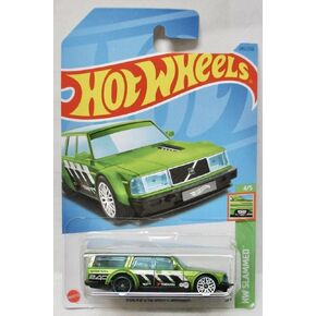Hot Wheels Volvo 240 Drift Wagon, HW Slammed 4/5 (Green)