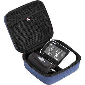 Hard Storage Case Compatible with OMRON Platinum BP5450 / 10 Series BP7450 / Gold BP5350 / 7 Series BP7350 Blood Pressure Monitor with Upper Arm Cuff, Case Only