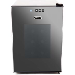 Whynter WC-201TD/WC-201TDa 20 Bottle Freestanding Thermoelectric Wine Cooler with Mirror Glass Door,Black