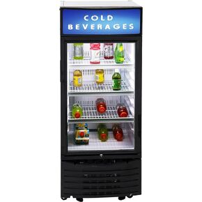 Avanti BCC6Q1BG BCC6Q1 6.0 cu. ft. Commercial Beverage Center, in White, Black