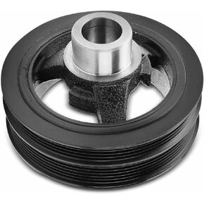 A-Premium Engine Harmonic Balancer Pulley Compatible with Ford F-150 Mustang 11-16, Expedition 15-17, Transit-150 Transit-250 Transit-350 Transit-350 HD 15-16 & Lincoln Navigator 15-16, DOHC 3.5L 3.7L