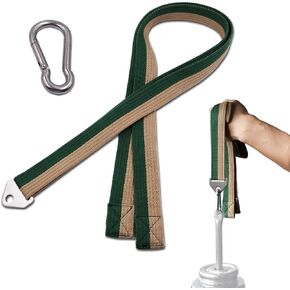 Multifunction Arm Wrestling Pronation Belt Strap, with Stainless Steel Triangle Buckle - Versatile 79" Non-Slip & Durable Strap, Pronation and Back Pressure Forearm Strength Training Equipment