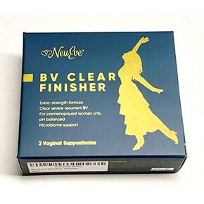 NeuEve® BV Clear Finisher (Customized) – Extra-Strength Formula – Use after You Have Tried the NeuEve BV Clear - Clear Tough Recurrent BV – Natural Feminine Cleanser/Deodorant
