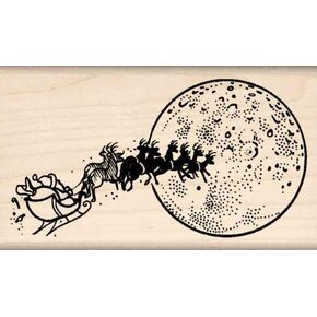 Stamps by Impression Snowflake Christmas Rubber Stamp