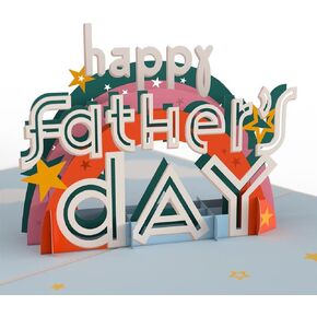 Lovepop Girl Dad Father’s Day Pop-Up Card, 5 X 7", Father's Day Card from Daughter, Gift for Father’s Day, Unique Greeting Card with Envelope