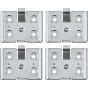 Reliable Hardware Company RH-9007-4-A Caster Plate Set, Stainless Steel, 4