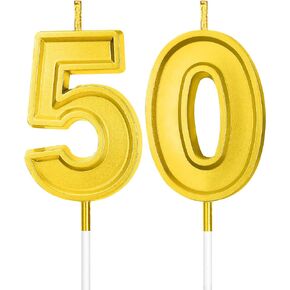 18th Birthday Candles for Cake, 18th Birthday Decorations for Men, 18th Birthday Cake Topper, Gold 18th Birthday Candle for 18th Birthday Men Happy 18th Birthday Decorations Birthday Cake Sparklers