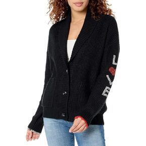 PJ Salvage Women's Loungewear Cross Stitch Casuals Cardigan