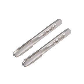 uxcell Machine Tap 5/16-18 BSW Thread H2 High Speed Steel Screw Thread Taps Threading Tapping Tool 2pcs