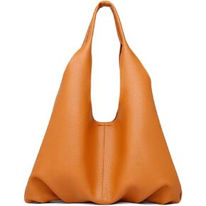 Womens Hobo Bag with Removable Pouch PU Leather Tote Bag Set, Large Handbag Shoulder Bags Zipper Purse for Work & Shopping