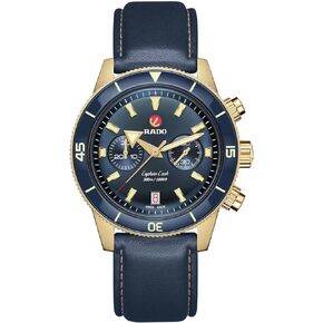 Rado Men's Captain Cook Automatic Watch, Blue
