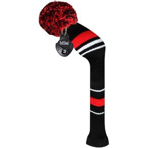 Scott Edward 1PCS Hybrid Head Cover Knit, for Fairway Wood Hybrid, with Rotating Number Tags