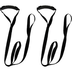 Kayak Stand Up Assist Strap Canoe Drag Handles Adjustable Boat Waterski Ropes SUP Pulling Cord Kayak Standing Aid Dragging Accessories for Kayaker 2 Pieces