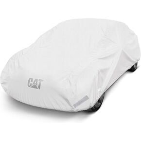 Cat Ultimate Tyvek Car Cover - Enhanced Airflow Breathable Plus All Weather Waterproof Car Cover Fits Cars up to 157" Long