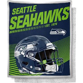 Northwest NFL Unisex-Adult Mink Sherpa Throw Blanket