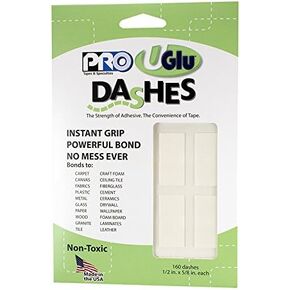 U Glu Dashes 160 Dashes 1/2" x 5/8"