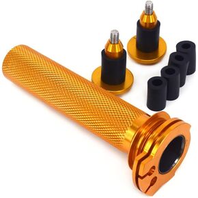 JFG RACING Throttle Tube Twist Throttle Bar Ends Cap Plugs-Hand Grips Throttle Gas Tube for DRZ400R DRZ400S DRZ400SM 00-16 DR250S DR250SR 92-04