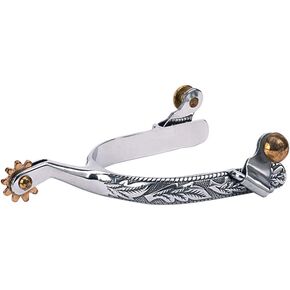 Weaver Leather womens roping horse spurs, 0, 1.75 US