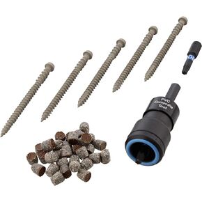 Starborn Industries Pro Plug PVC/Comp - Epoxy Kit 10 x 2-3/4 inch 150 165 100 lf Trex Saddle - Select