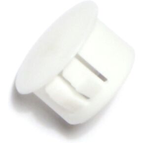 014973169732 White Hole Plug, 9/16-Inch,10