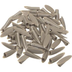 MECCANIXITY 9mm Plastic Pocket Hole Plugs,Wood Plugs Covers Slant Hole Caps for Pocket Hole Jig Working Tool Accessories,Beige Pack of 200