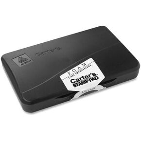 Avery Carter's Foam Stamp Pads, 2-3/4" x 4-1/4", Black, 1/EA