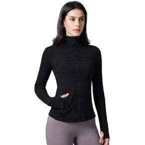 Seamless Full-Zip Women's Sportswear Jacket Slim Fit Running, Yoga, Gym Flexible Activewear with Zipper Closure Long Sleeve