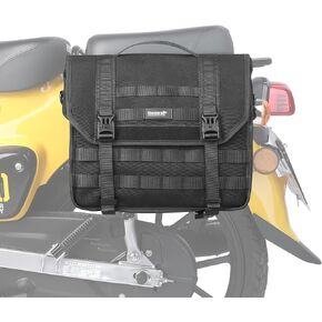 Rhinowalk Motorcycle Saddlebags 13L Waterproof Luggage Bags Quick Release Motorcycle Side Bags for Motorcycle Motorbike Travel (Black, 1 Pack)